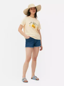 Primark Topy I T-Shirty<Bawełniany T-shirt z nadrukiem