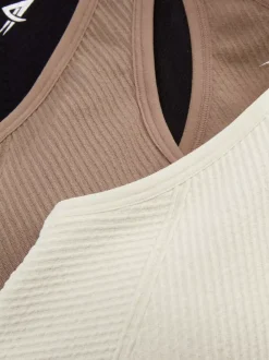 Primark Odzież Domowa I Na Siłownię|Biustonosze<Bezszwowe biustonosze sportowe, 3 szt.
