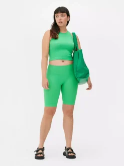 Primark Szorty<Bezszwowe długie szorty rowerowe