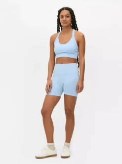 Primark Odzież Domowa I Na Siłownię|Szorty<Bezszwowe szorty do jogi z wysokim stanem