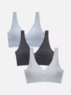 Primark Biustonosze<Biustonosze bez fiszbin z dekoltem V, 3 szt.