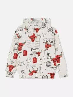 Dzieci Primark Bluzy<Bluza z kapturem NBA Chicago Bulls