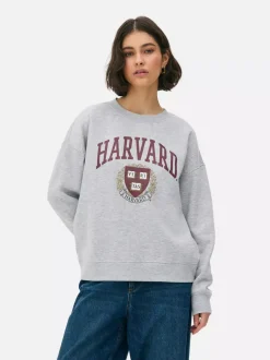 Primark Bluzy|Odzież Domowa I Na Siłownię<Bluza z nadrukiem Harvard