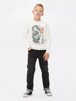 Dzieci Primark Bluzy<Bluza z okrągłym dekoltem