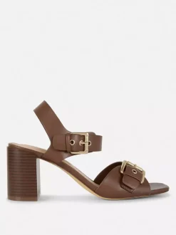 Primark Szpilki<Buty na obcasie klockowym z ozdobnymi oczkami