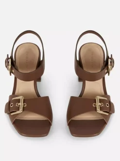 Primark Szpilki<Buty na obcasie klockowym z ozdobnymi oczkami