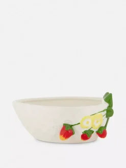 Primark Zastawa Stołowa<Ceramiczna miska w kształcie truskawki