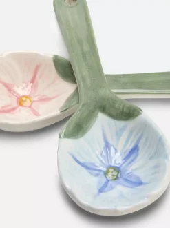 Primark Przybory Do Gotowania I Pieczenia<Ceramiczne łyżki z kwiatowym motywem, 2 szt.