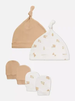 Primark Czapki I Rękawice Z Jednym Palcem<Czapka i rękawiczki z jednym palcem, 2 komplety