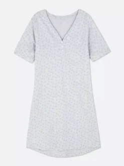 Primark Koszule Nocne<Dżersejowa koszula nocna z dekoltem w serek