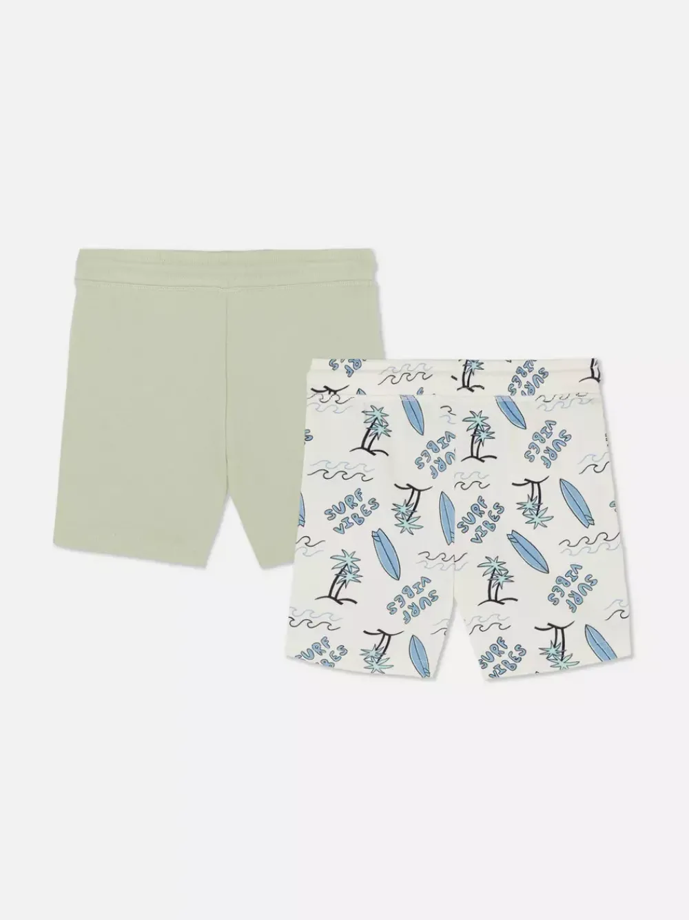Dzieci Primark Szorty<Dżersejowe szorty ściągane sznurkiem, 2 pary