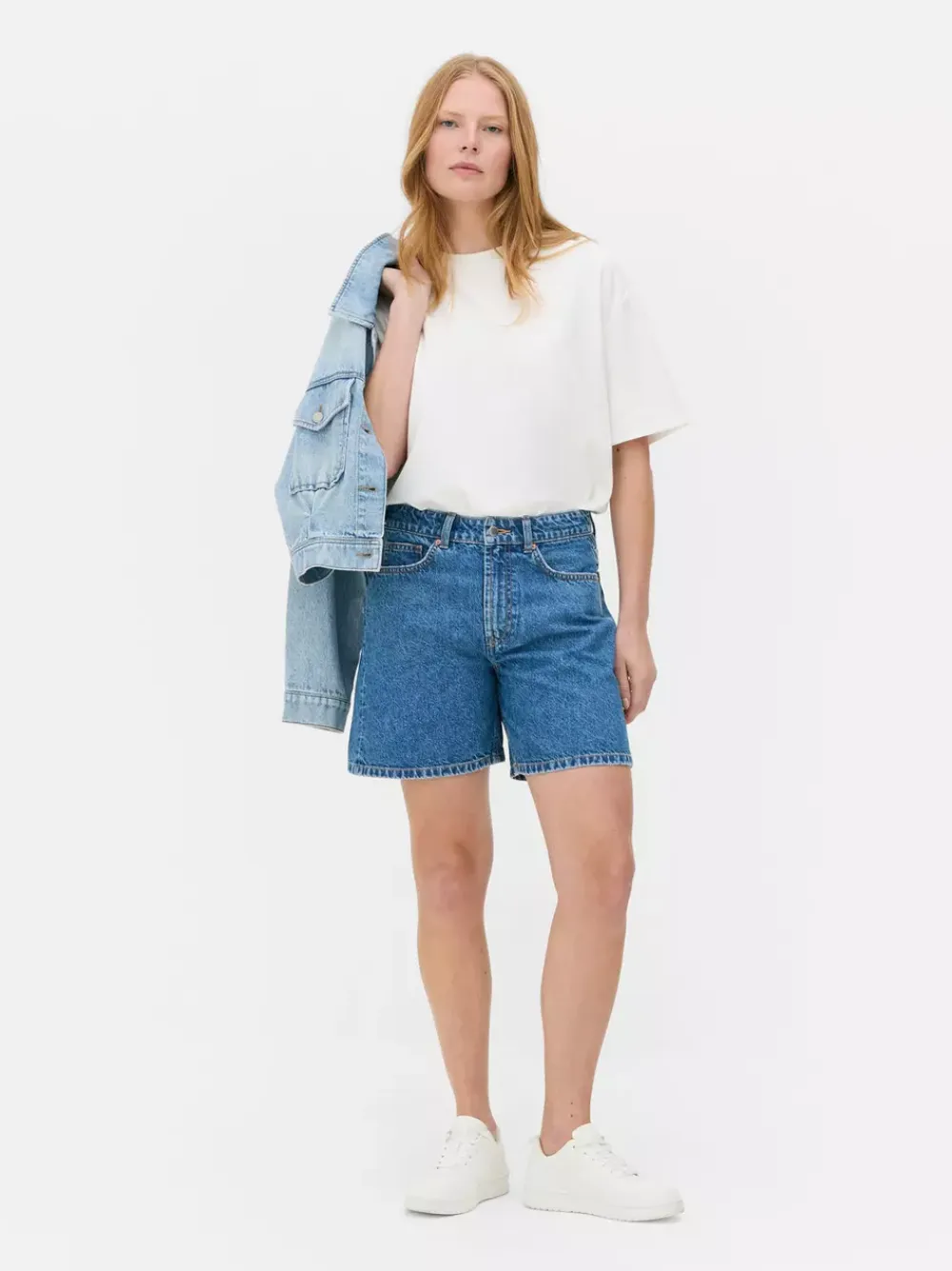 Primark Szorty<Dżinsowe szorty bermudy