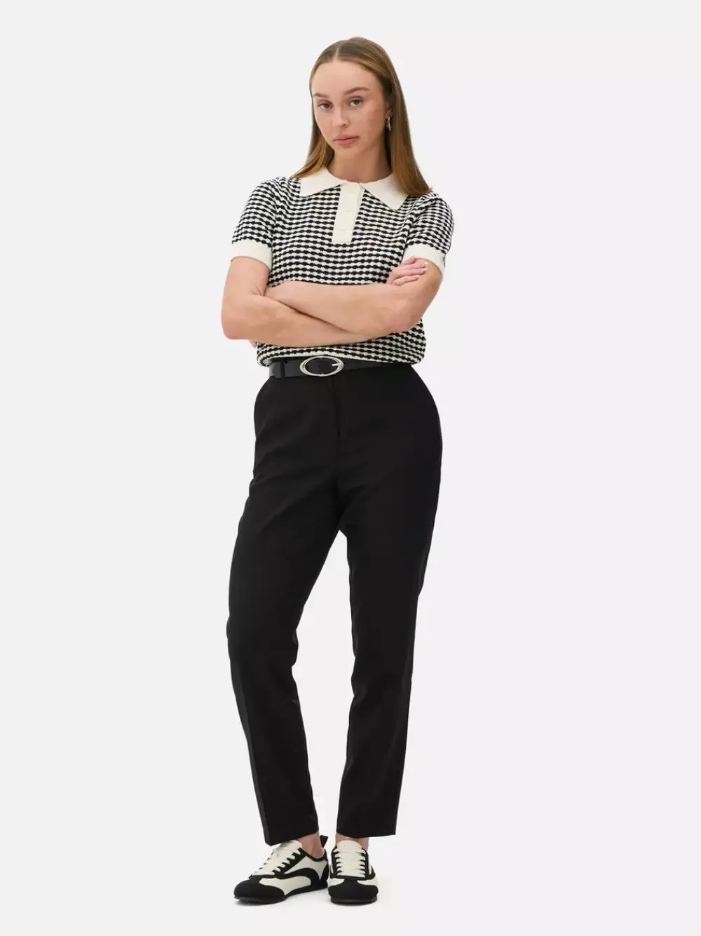 Primark Spodnie I Legginsy<Dopasowane spodnie z wysokim stanem