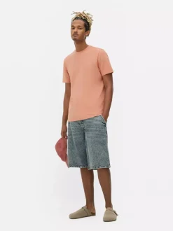Primark Topy I T-Shirty<Dopasowany T-shirt o wysokiej zawartości bawełny