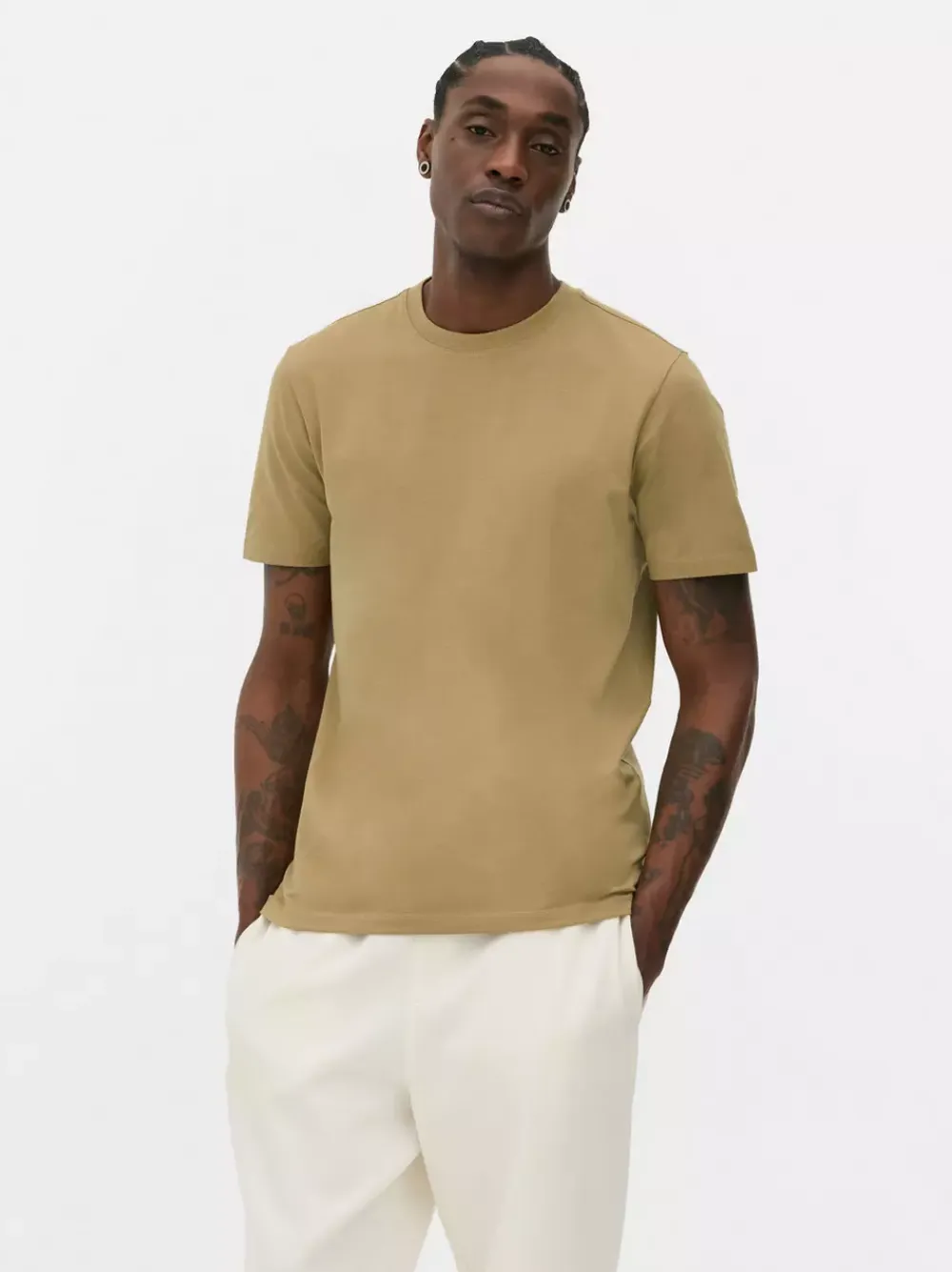 Primark Topy I T-Shirty<Dopasowany T-shirt o wysokiej zawartości bawełny