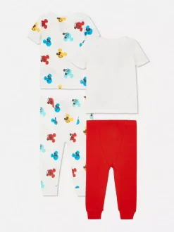 Primark Piżamy I Bielizna Nocna<Długa piżama z motywem Disneya, 2 komplety