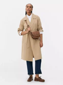 Primark Płaszcze I Kurtki<Długi płaszcz bez guzików w stylu rustykalnym