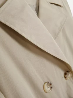 Primark Płaszcze I Kurtki<Dwurzędowy płaszcz z paskiem