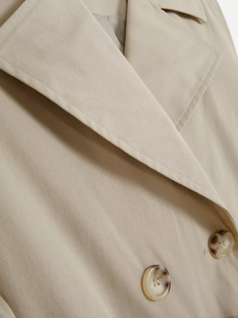 Primark Płaszcze I Kurtki<Dwurzędowy płaszcz z paskiem