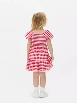 Dzieci Primark Sukienki<Dwuwarstwowa sukienka w kratę vichy