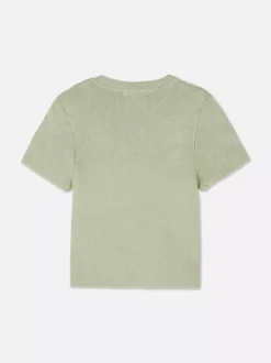 Dzieci Primark Topy I T-Shirty<Dzianinowy top z okrągłym dekoltem