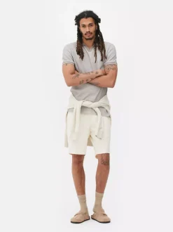 Primark Garnitury I Eleganckie Ubrania|Topy I T-Shirty<Dzianinowy T-shirt z kołnierzykiem