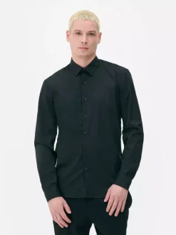 Primark Garnitury I Eleganckie Ubrania|Koszule<Elastyczna koszula zapinana na guziki