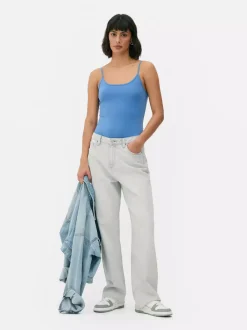 Primark Topy I T-Shirty<Elastyczna koszulka na ramiączkach Essential
