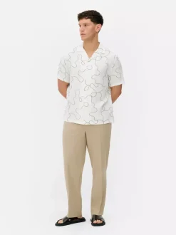 Primark Koszule<Flokowana koszula Kem z abstrakcyjnym wzorem