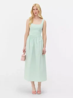 Primark Sukienki<Gorsetowa sukienka midi bez rękawów