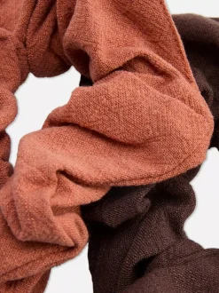 Primark Akcesoria Do Włosów<Gumki owijki do włosów z mieszanki lnu, 2 szt.