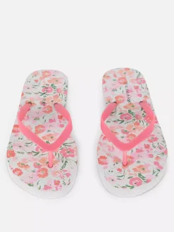 Primark Klapki I Japonki<Japonki w kwiaty