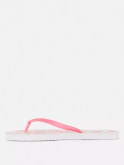 Primark Klapki I Japonki<Japonki w kwiaty