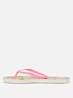 Primark Klapki I Japonki<Japonki w kwiaty