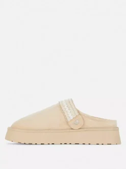 Primark Kapcie<Kapcie typu chodaki z podszewką