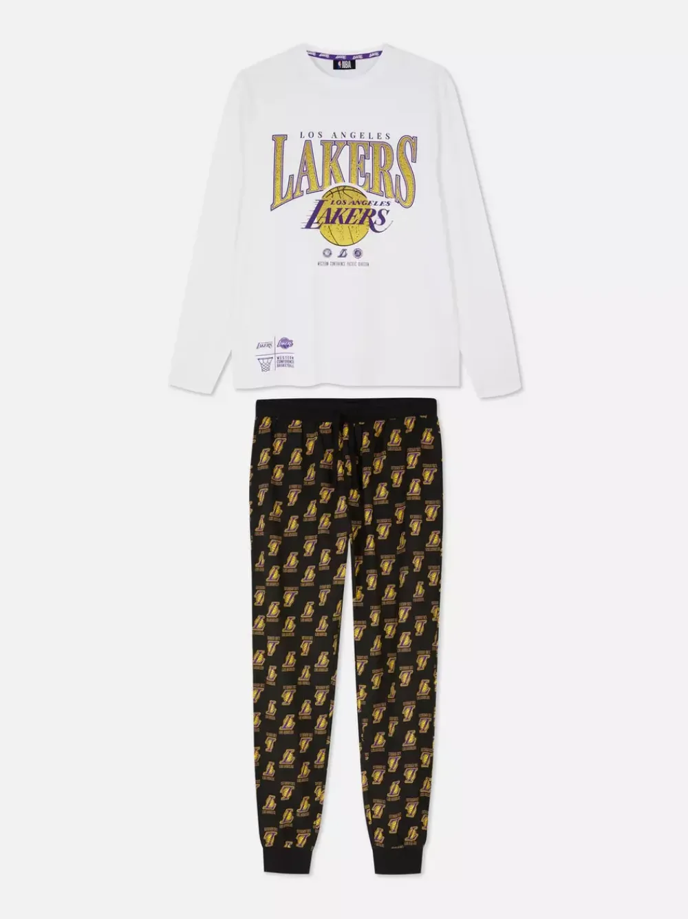 Primark Piżamy<Komplet piżamy z motywem NBA LA Lakers