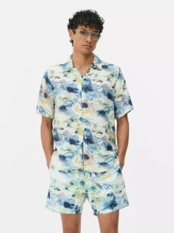 Primark Koszule<Koszula z akwarelowym kwiatowym motywem