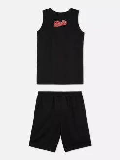 Dzieci Primark Komplety I Gotowe Stroje<Koszulka bez rękawów i szorty NBA Chicago Bulls