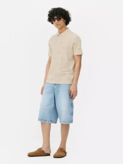 Primark Garnitury I Eleganckie Ubrania|Topy I T-Shirty<Koszulka polo z nadrukiem