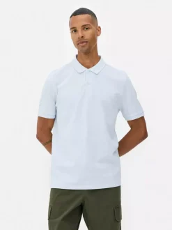Primark Garnitury I Eleganckie Ubrania|Topy I T-Shirty<Koszulka polo z piki z krótkim rękawem