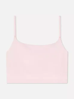Primark Góry Od Piżamy<Krótka bezszwowa koszulka na ramiączkach