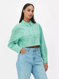 Primark Koszule I Bluzki<Krótka koszula z naszywaną kieszenią