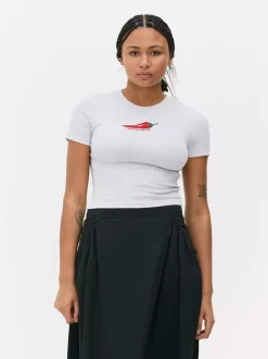 Primark Topy I T-Shirty<Krótka koszulka z nadrukiem