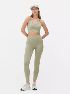 Primark Odzież Domowa I Na Siłownię|Topy I T-Shirty<Krótki bezszwowy top na siłownię