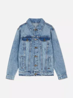 Dzieci Primark Płaszcze I Kurtki<Kurtka jeansowa zapinana na guziki