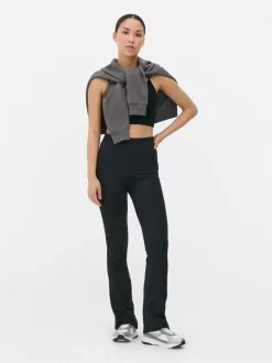 Primark Odzież Domowa I Na Siłownię|Spodnie I Legginsy<Legginsy do jogi z rozkloszowanymi nogawkami