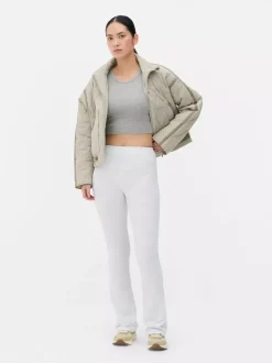 Primark Odzież Domowa I Na Siłownię|Spodnie I Legginsy<Legginsy do jogi z rozkloszowanymi nogawkami