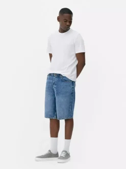 Primark Szorty<Luźne spodenki jeansowe