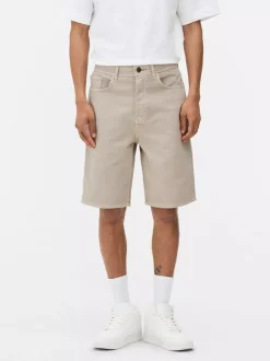 Primark Szorty<Luźne spodenki jeansowe