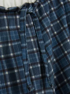 Dzieci Primark Spodnie I Legginsy<Marszczone spodnie w kratę